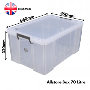 Allstore Plastic Storage Box Size 32 (70 Litre)